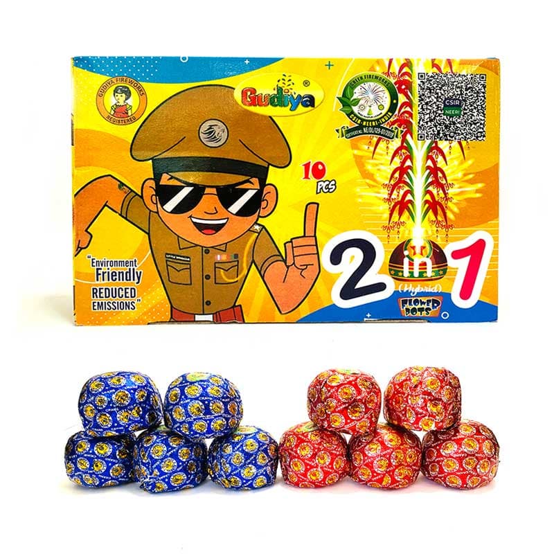 2-in-1 Flower Mud Pots (10 pcs/box)